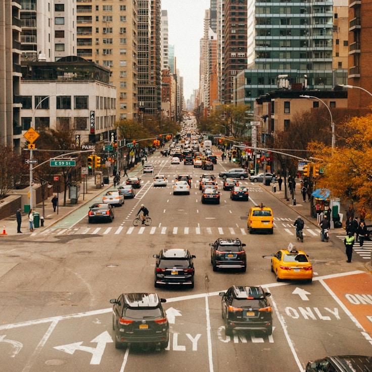 City skyline in Rome, Italy